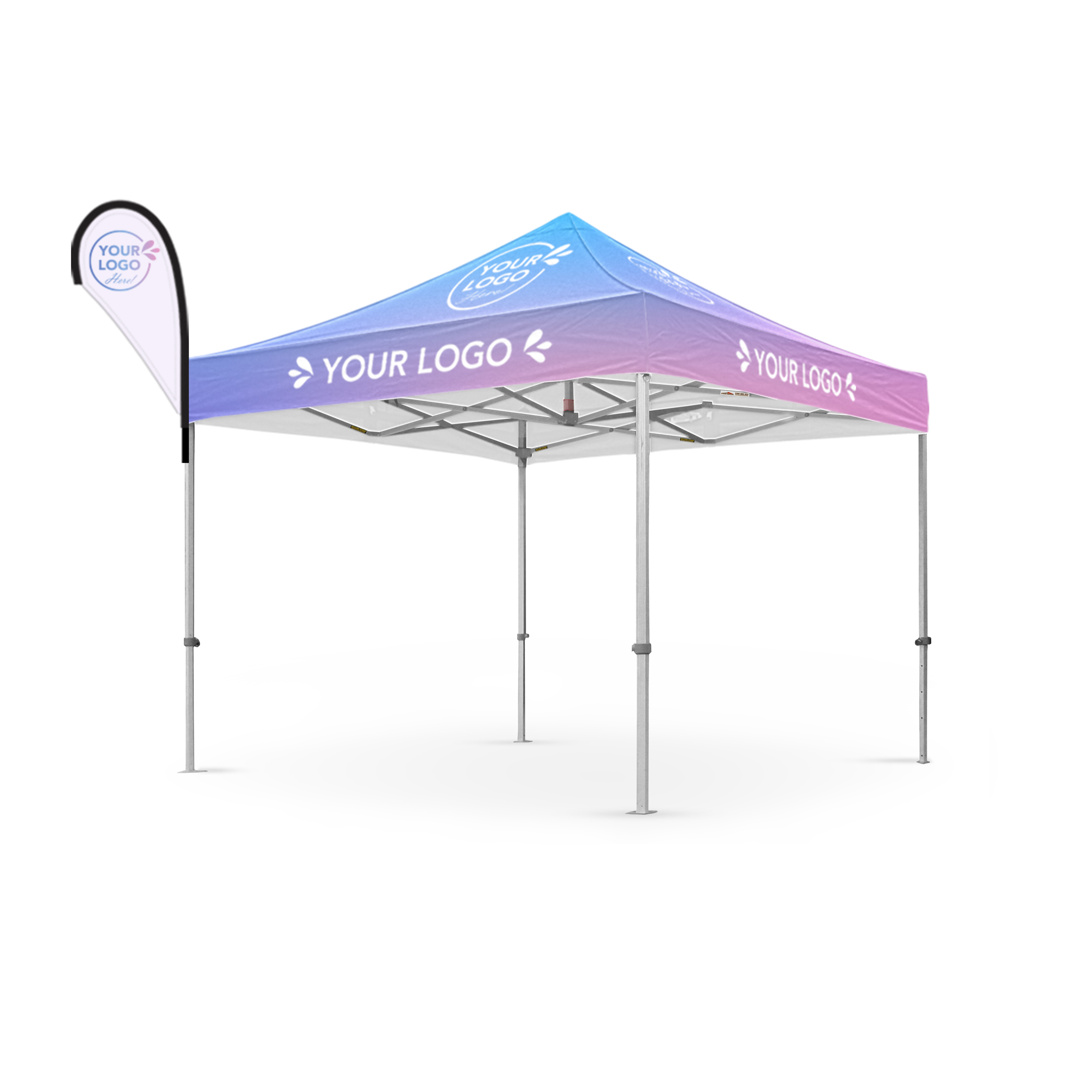 3m x 3m Printed Folding Gazebo | Banner Boost Package