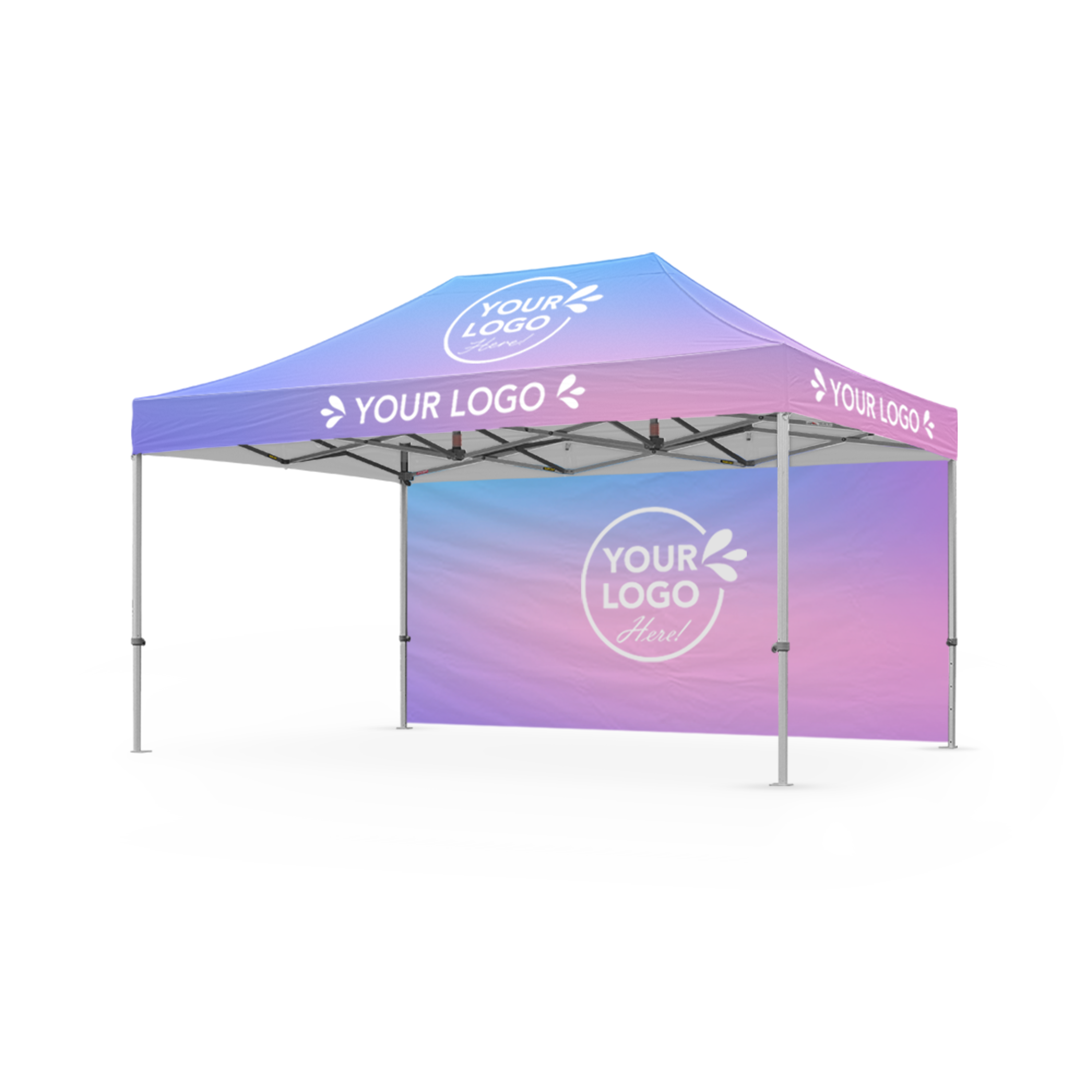 3m x 4.5m Printed Folding Gazebo | Backdrop Boost Package