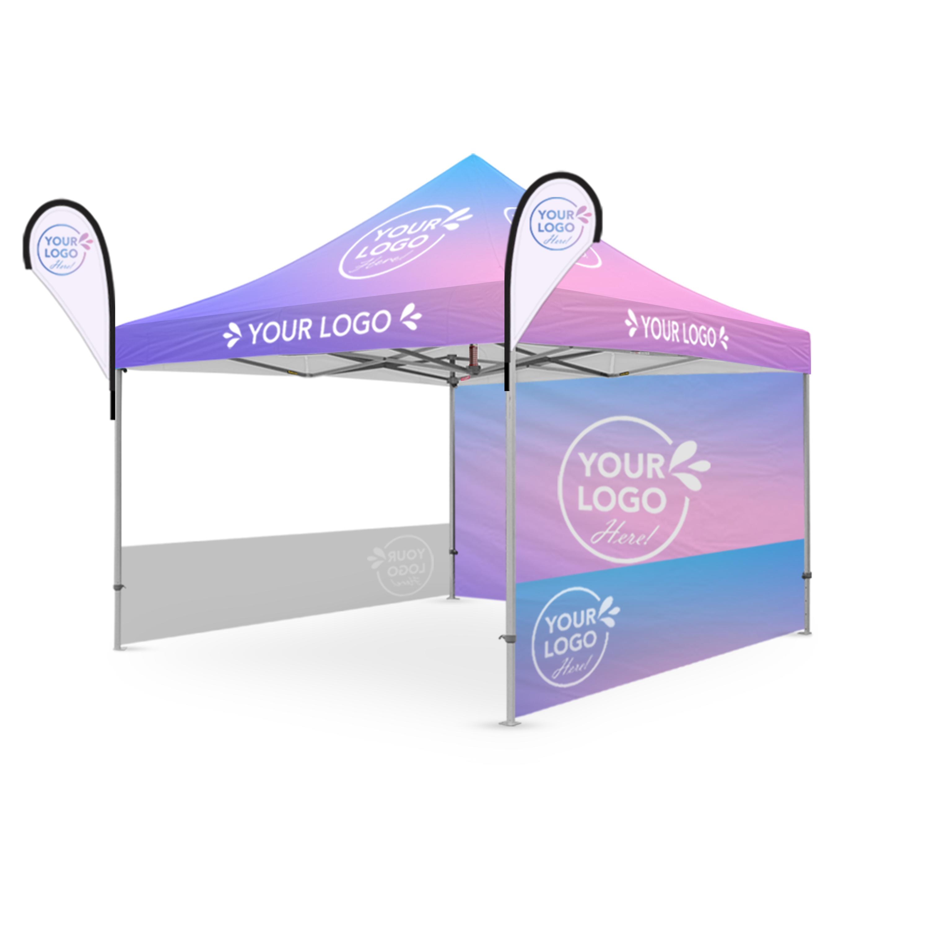 4m x 4m Printed Folding Gazebo | Executive Display Package