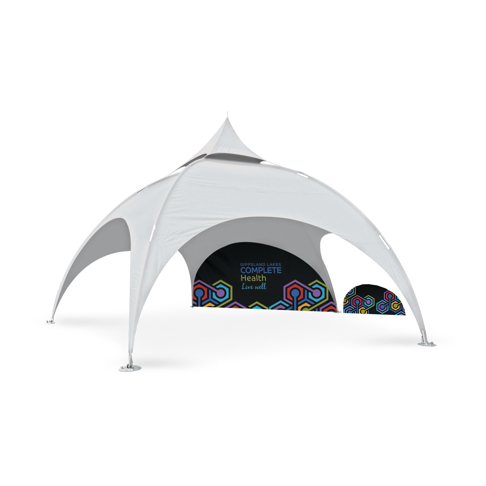 7.5m Arch Tent Custom Wall | Star Tents