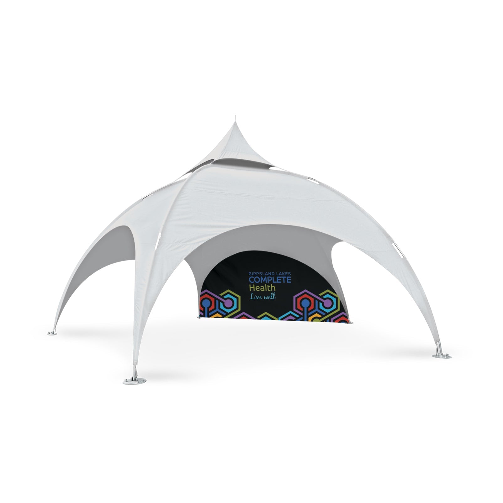 5m Arch Tent Custom Wall | Star Tents
