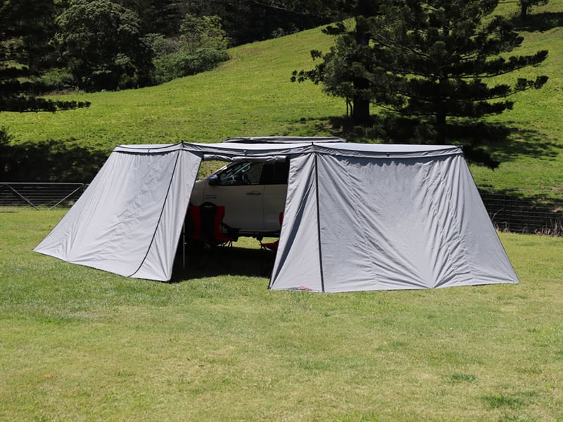 Desert Shade 180° Wall Kit | Car Awning