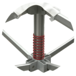 Centre Spring for super heavy-duty gazebo