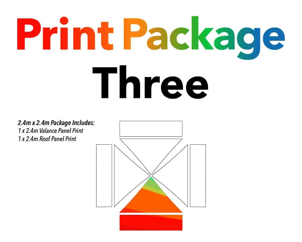 2.4x2.4 printed gazebo package 1