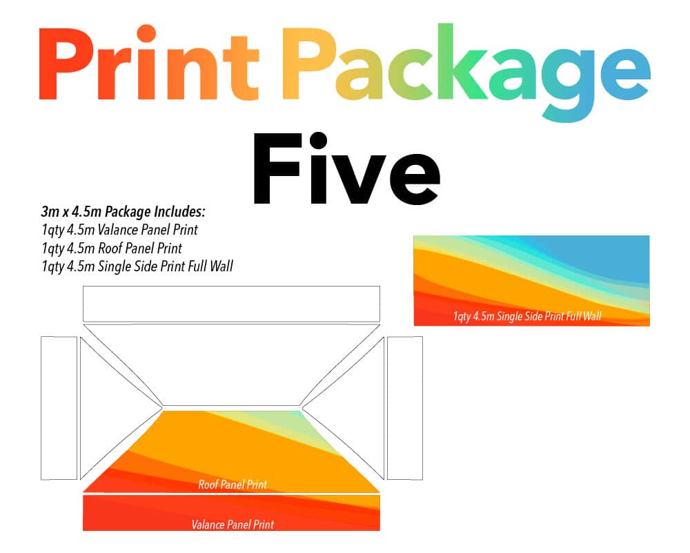 3x4.5 printed gazebo package 5