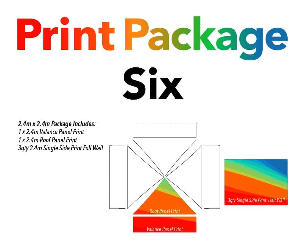 2.4x2.4 printed gazebo package 1