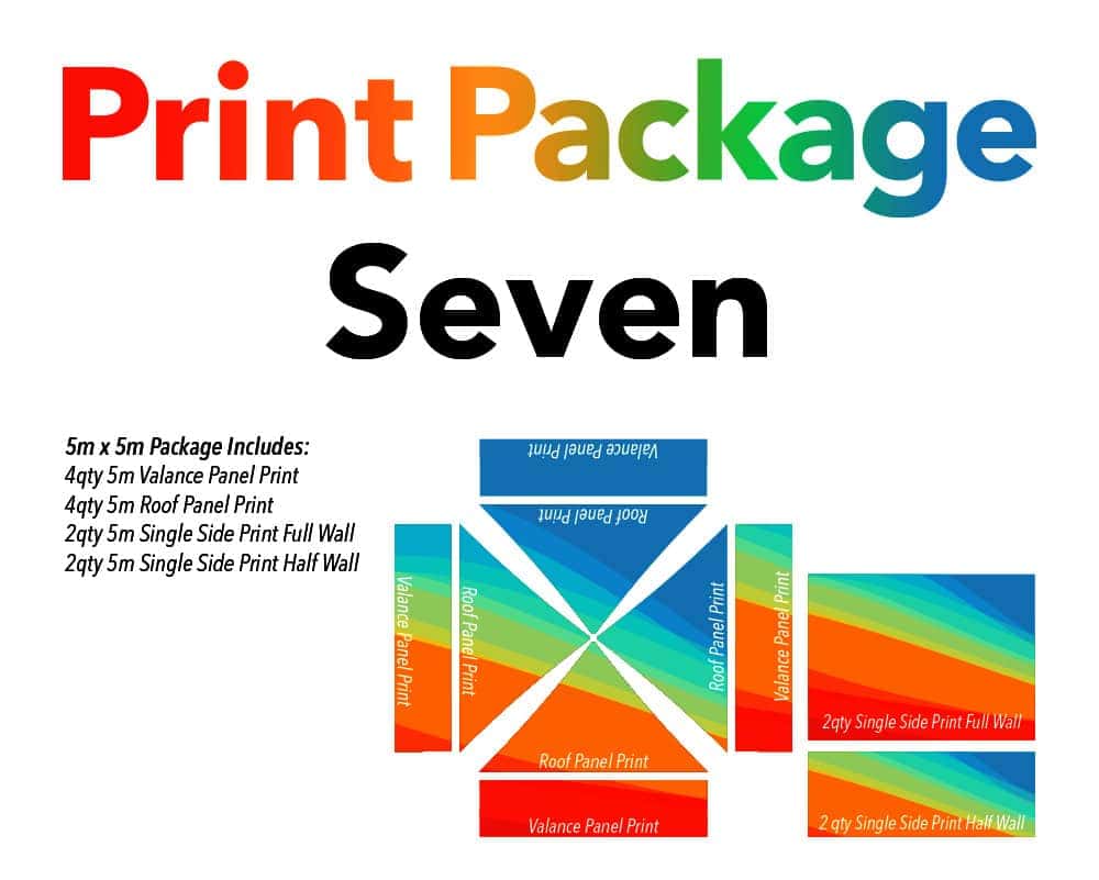 5×5 printed gazebo package 1