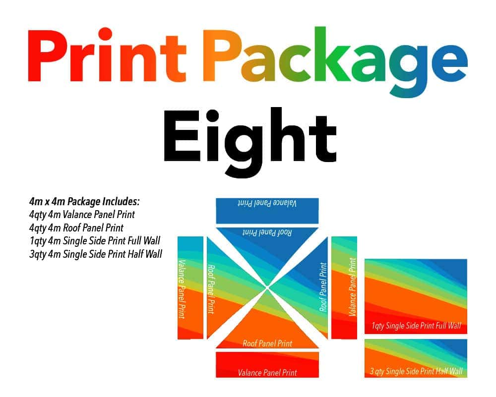 4x4 printed gazebo package 1