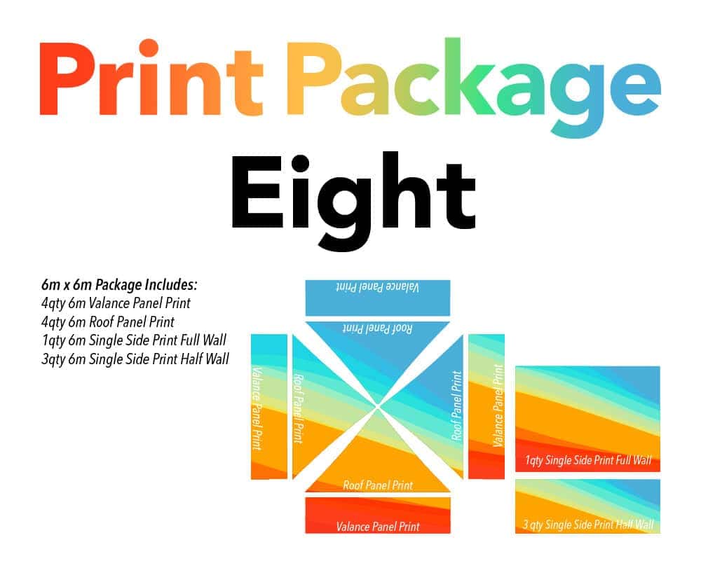 6x6 printed gazebo package 1