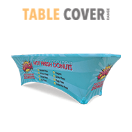 custom printed table cover