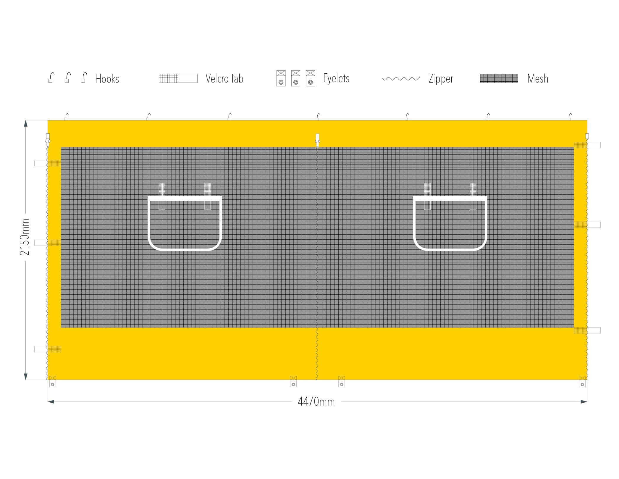3m service window wall