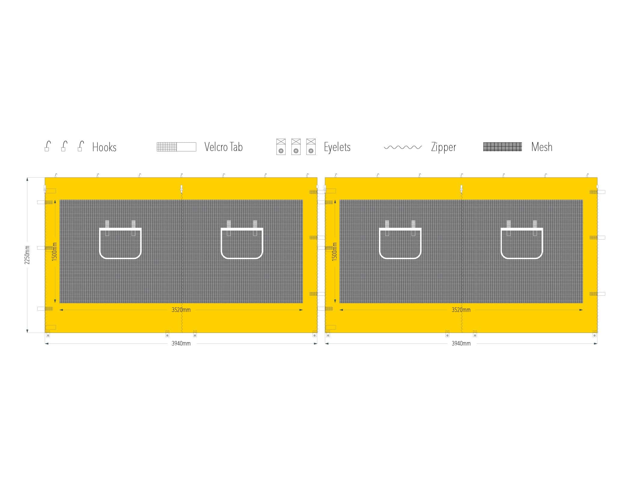 3m service window wall