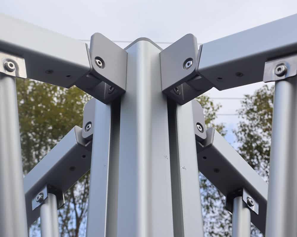 multi shade pod cantilever 3m x 3m